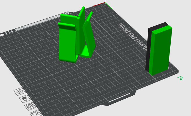 cartulina caja solapa acortar remezclado by hugo curado herramientas organizacion soporte 3d print model - Mito3D