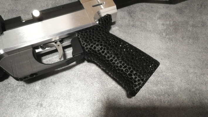 magpul apretón xl diseño voro by 3dbeast pasatiempo bricolaje diy deporte aire libre ar15 pcp airsoft juguete pistola accesorio 3d print model - Mito3D