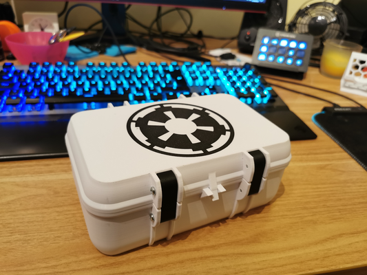 star wars imperial rugged box lid remix shared by napazero tools organizers 3d print model - Mito3D