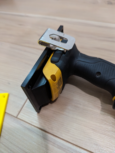 dewalt 20v attrezzo montare by mastro costruttore utensili organizzatori trapano accessori 3d print model - Mito3D