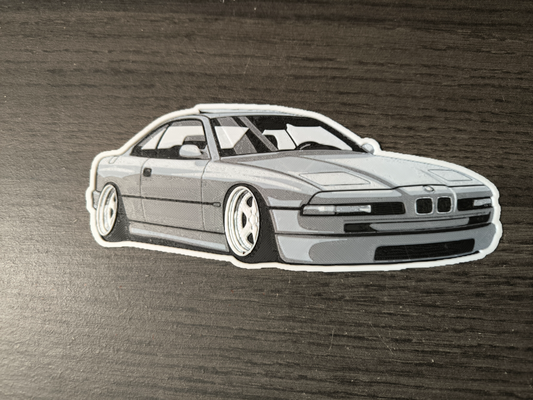 bmw m8 e31 hueforge by hunterabcz art 2d vehicle car 3d print model - Mito3D