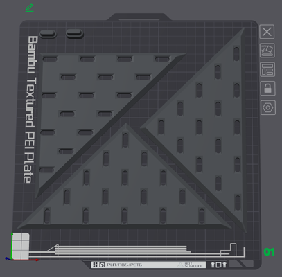 skadis triangolo trim smussare by highlatitude64 84 utensili organizzatori triangoli 3d print model - Mito3D