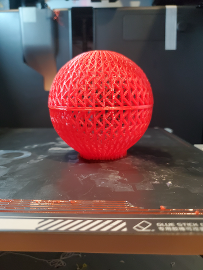 tpu pelota enredado by midsun3designs juguetes juegos malla 3d print model - Mito3D