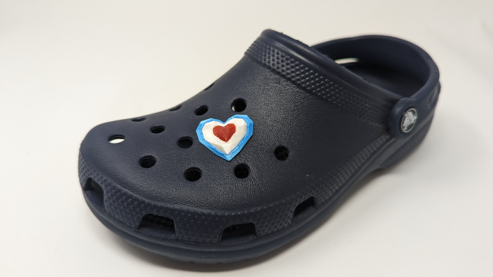 tloz heart croc charm by spacemanspiff fashion footwear jibbitz accessories thelegendofzelda container legend of zelda clog 3d print model - Mito3D