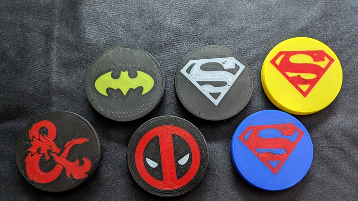 x1 x1c p1s ams lid handle cap by devnsyde 3d printer accessories cosmetic accessory deadpool cover carbon glass bambu holder dungeons dragons d batman superman 3d print model - Mito3D