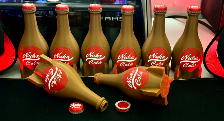 cair nuka cola ams garrafa boné remixado by faran3d adereços cosplays nukacola fallout3 fallout4 fallout76 falloutnewvegas 3d print model - Mito3D