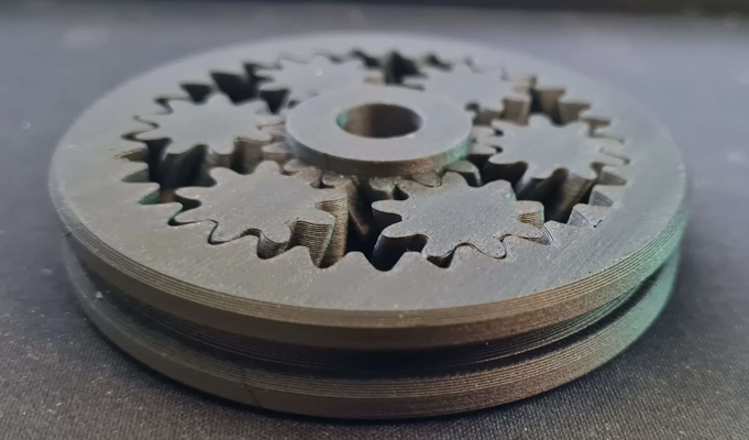 bearing pulley by der samu3l tools bearings planetary gears 3d print model - Mito3D