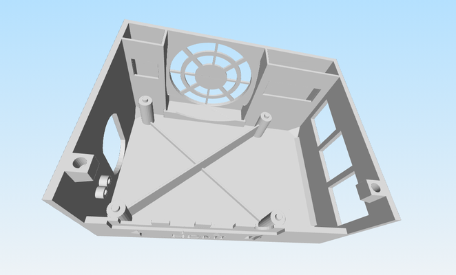 ahududu pi durum kılıf 4010 hayran an hava kanal by chris pavlidis 3d yazıcı aksesuarlar 4 pi4 3d print model - Mito3D