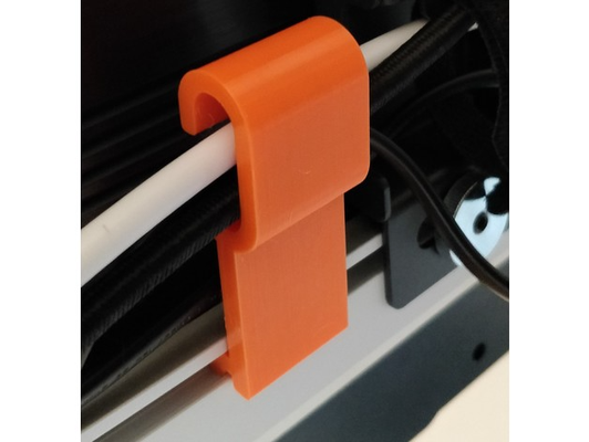 cable clip vogel's tv wall mount by bernhard household office 3d print model - Mito3D
