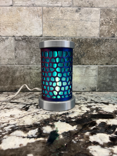 mini voronoi luminária apresentando faça vaso opção by capítulo generativo 3d modelo my ambiente iluminação c7 conduziu triplo extrusão espiral vasemodo 3d print model - Mito3D