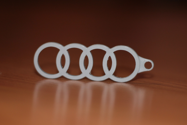 audi anahtarlık by prtomas3d hobi kendin yap araçlar logo 3d print model - Mito3D