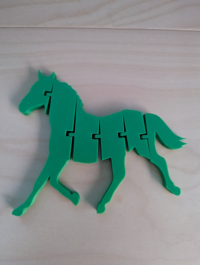 artikuliert pferd by flammender wolf miniaturen tiere tier 3d print model - Mito3D