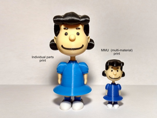 lucy van fell mmu by reddadsteve spielzeuge spiele zeichen karikatur comics erdnüsse mädchen 3d print model - Mito3D