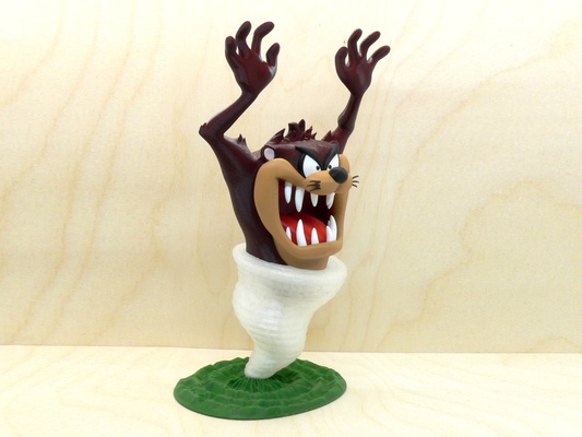 tazmanian devil by reddadsteve toys & games characters cartoon taz 3d print model - Mito3D