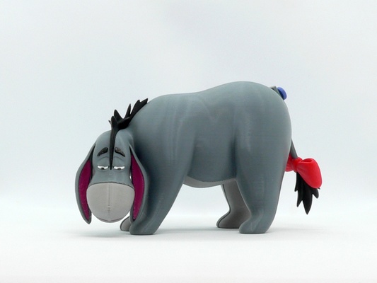 eeyore by reddadsteve spielzeuge spiele zeichen tier pooh esel 3d print model - Mito3D