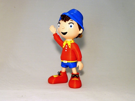 noddy by reddadsteve brinquedos jogos personagens brinquedo desenho animado thingiverse duende fantoche 3d print model - Mito3D