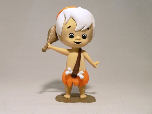 bambam décombres by reddadsteve jouets jeux personnages dessin animé bandes dessinées bébé silex chose universelle 3d print model - Mito3D