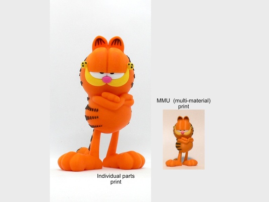 garfield mmu by reddadsteve juguetes juegos caracteres gato dibujos animados 3d print model - Mito3D