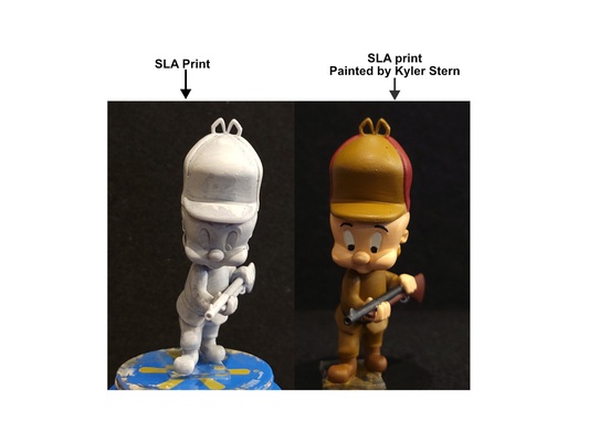 elmer yarar parça by reddadsteve oyuncaklar oyunlar karakterler 3d print model - Mito3D