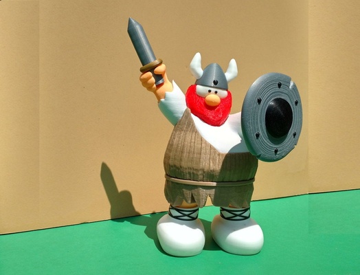 hagar horrível by reddadsteve brinquedos jogos personagens desenho animado histórias quadrinhos thingiverse 3d print model - Mito3D