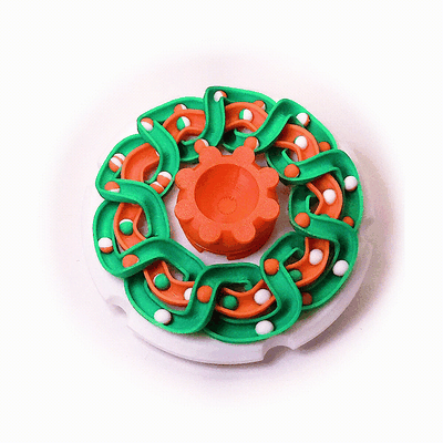 marmor spur zoetrop spinner by abonnieren spielzeuge spiele zappeln spielzeug puzzle magie einzigartig animiert 3d print model - Mito3D