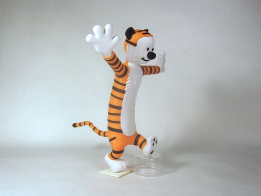 hobbes by reddadsteve brinquedos jogos personagens histórias quadrinhos calvin 3d print model - Mito3D