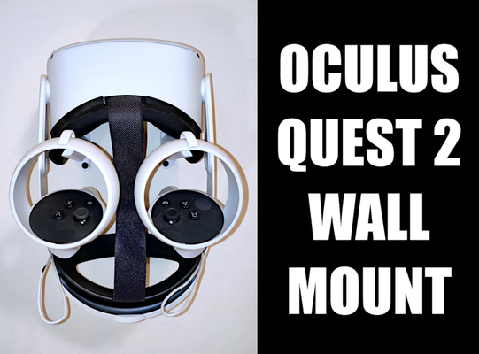 meta oculus quest wall mount shared by klayton hobby & diy electronics wallmount oculusquest vrheadset oculusquest2 quest2 quest3 vrheadsetmount 3d print model - Mito3D