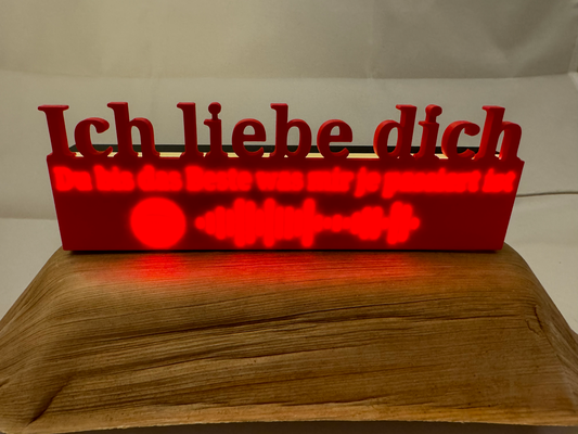 ich liebe dich i love mini lightbox hidden spotify code by yankee household festivities valentiens day ed sheeran silbermond 3d print model - Mito3D