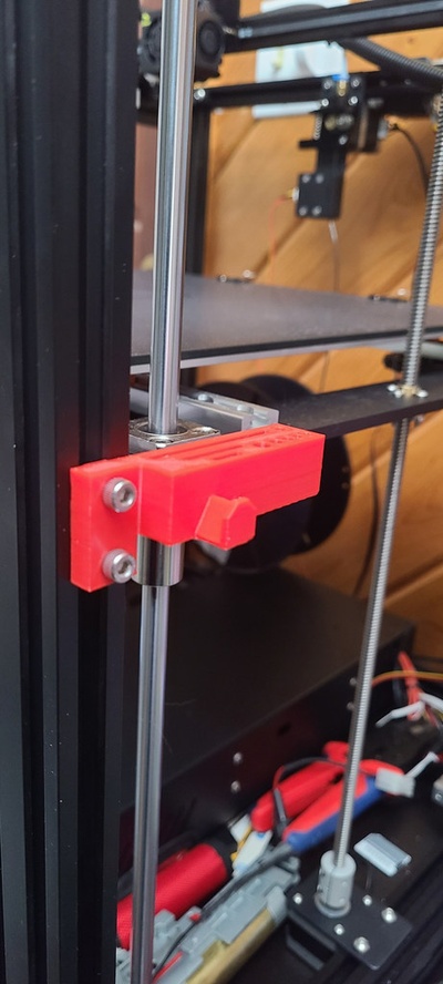 ender 5 pro tool holder by taj1994 3d printer accessories thingiverse ender5 ender5plus ender5pro 3d print model - Mito3D