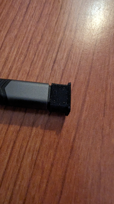 usb c male cap by yannik321 araçlar 3d print model - Mito3D