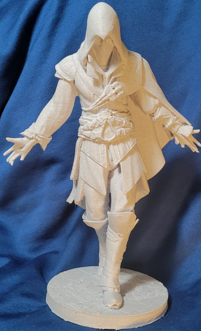 assassini credo ezio auditore remixato by pigro beagle giocattoli giochi personaggi 3d print model - Mito3D