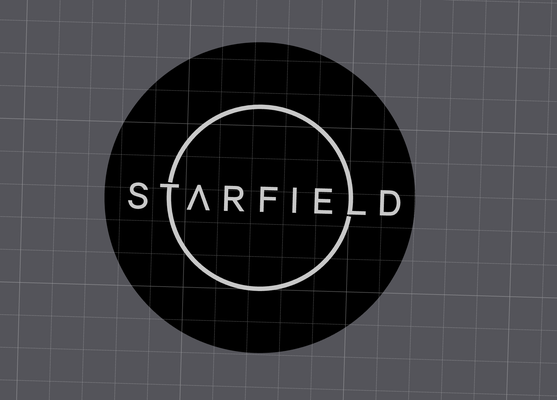 starfield coaster by datschi household decor 3d print model - Mito3D