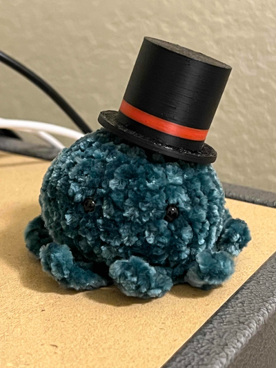 amigurumi chapeau by willis644 loisir diy crochet poupée 3d print model - Mito3D