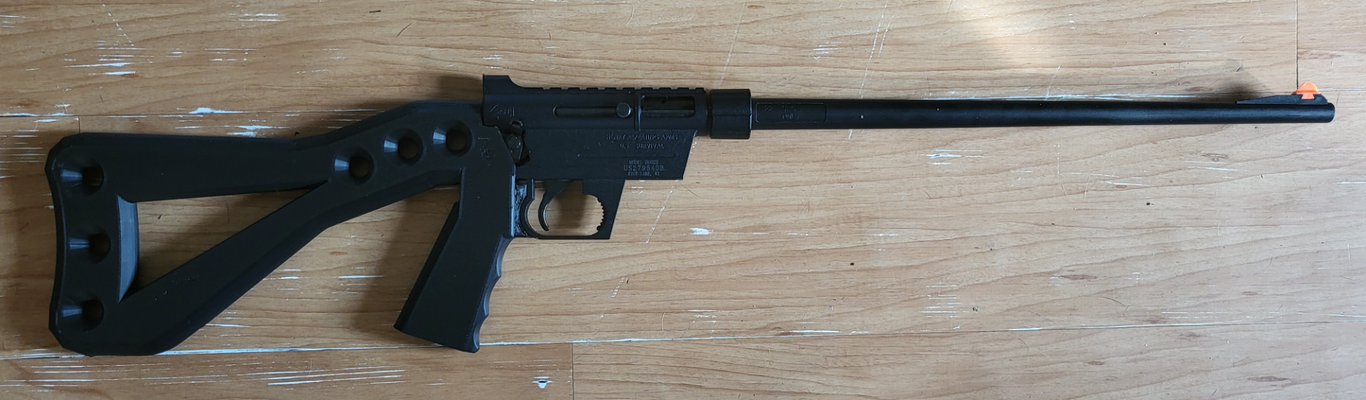 henry ar7 22lr hayatta kalma tüfek stok mevcut by odinson hobi kendin yap spor açık havada 22 tabanca ateşli silah 3d print model - Mito3D