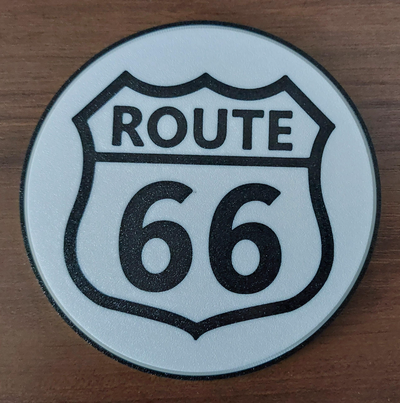 rota 66 montanha russa by criações personalizadas arte 2d route66 chá bebida café cerveja 3d print model - Mito3D