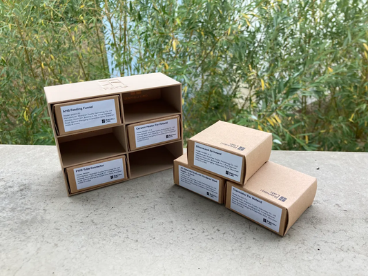 bambu lab parts storage by roiku3d 3d printer accessories box organizer spareparts 3d print model - Mito3D