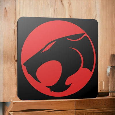 thundercats lumière boîte by soupe 3d ménage décor boite accordeur chats chat led lampe garage homme cavernes 3d print model - Mito3D