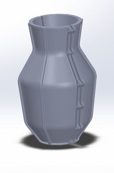 charretier vase by otomar art modèles chose universelle 3d print model - Mito3D