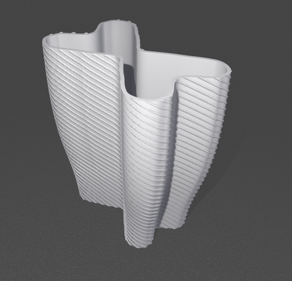 doppelherz vase v1 by acemoon0803 haushalt dekor 3d print model - Mito3D