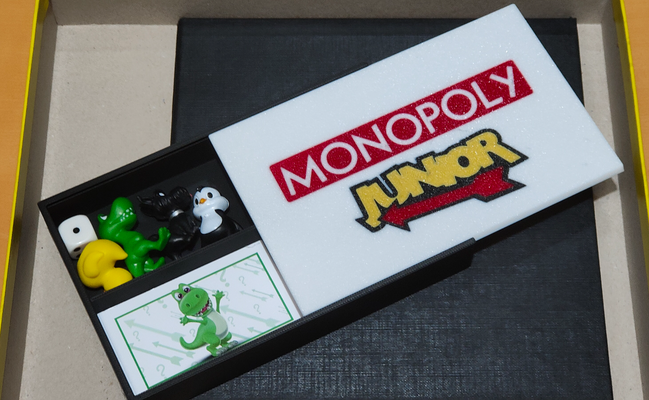 modifiziert ausführung of my deckel monopol junior box neu gemischt by abonnieren spielzeuge spiele tafel spiel zubehörteil 3d print model - Mito3D