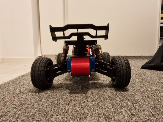 snipnir zusätzlich getriebe gopro anschlüsse rückseite spoiler neu gemischt by tridens hobby diy robotik openrc ferngesteuertes auto funktionsdruck 3d print model - Mito3D