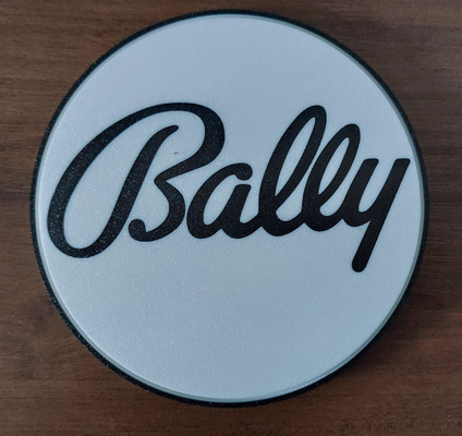 bally sottobicchiere by creazionipersonalizzate arte 2d tè bevanda caffè birra 3d print model - Mito3D