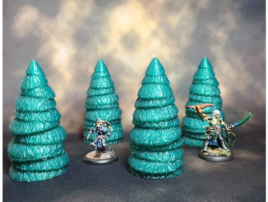 simple rpg pine tree by fantasy world games miniatures 28mm tabletopgame dnd frostgrave tabletopgaming dungeons dragons dungeonsanddragons trees 3d print model - Mito3D