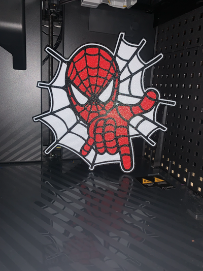 spider led leuchtkasten by gare sb kunst zeichen logos wunder 3d print model - Mito3D