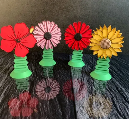 collection of flowers sunflower gerbera hibiscus by chrizzo art models 3d print model - Mito3D