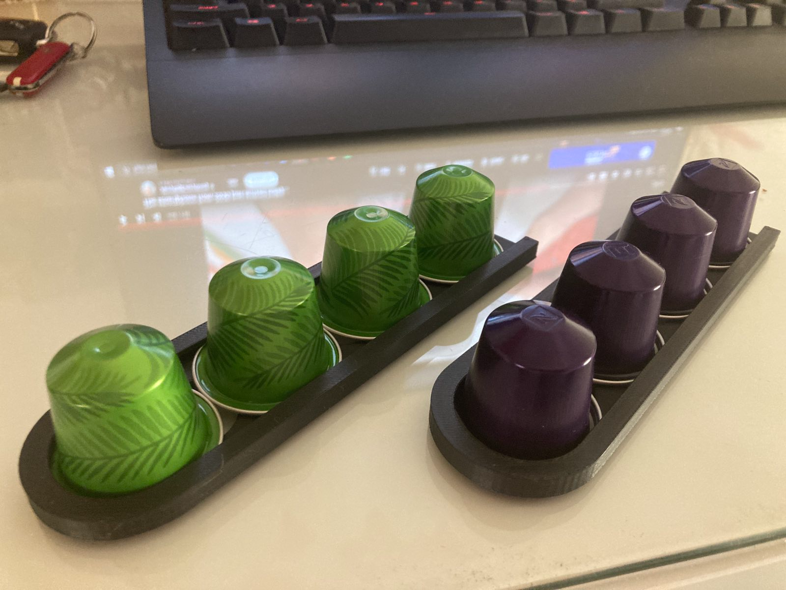 nespresso capsules x4 a1 mini by gpantazis90 household decor 3D print model - Mito3D