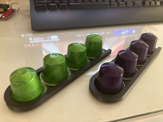 nespresso capsules x4 a1 mini by gpantazis90 household decor 3d print model - Mito3D