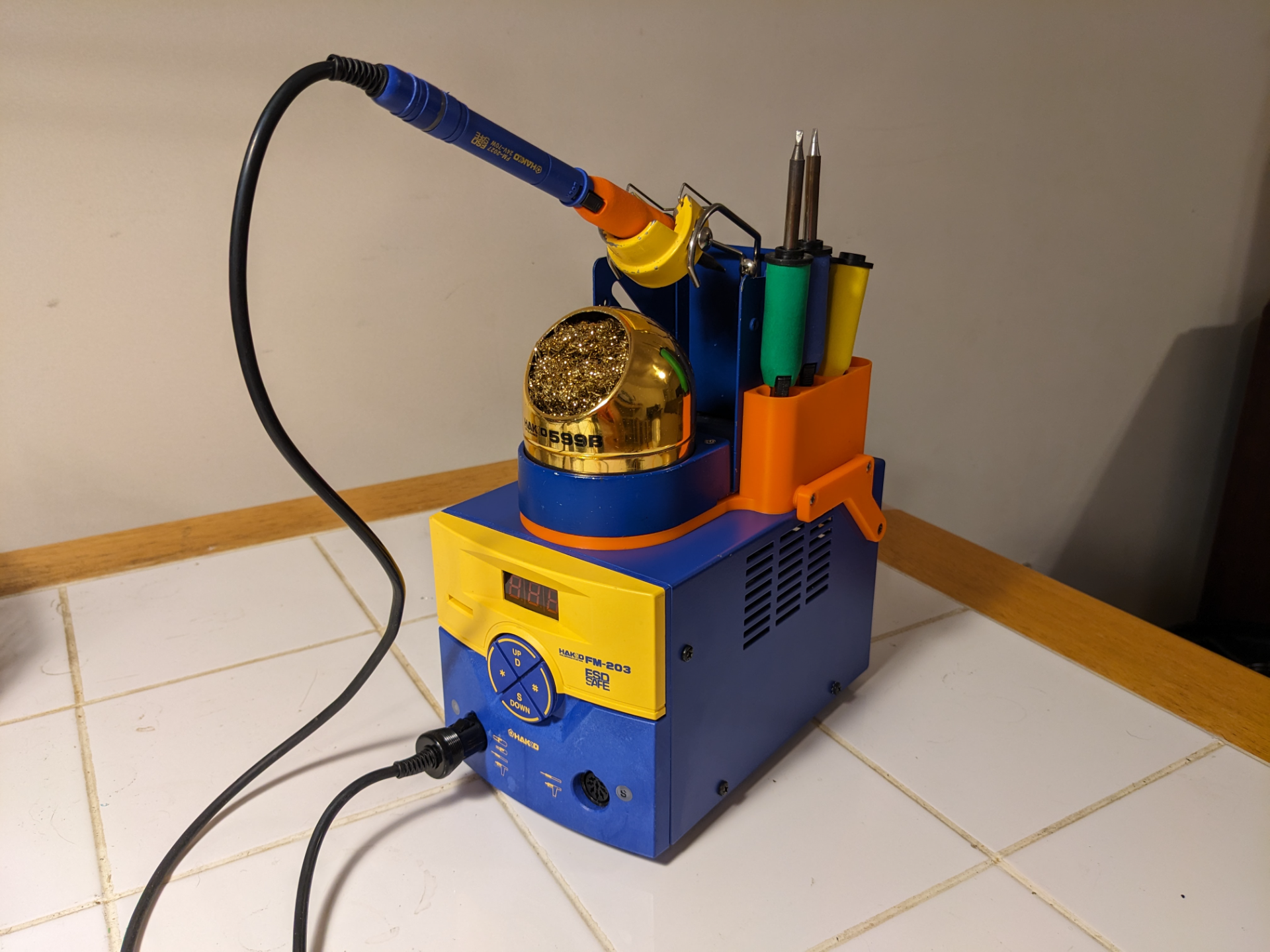 hakko fm 203 empileur by fourches cassées loisir diy électronique fx 951 fh 200 3D print model - Mito3D