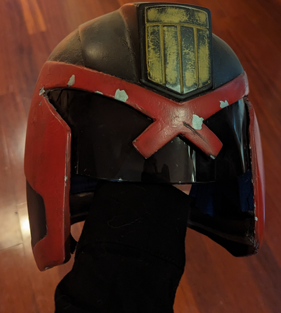 dredd 3d casco 2012 by fuentes accesorios cosplays mascaras cascos cosplay ciencia ficción 3d print model - Mito3D