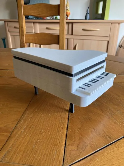 piano box by roiku3d tools organizers pianobox boxpiano 3d print model - Mito3D